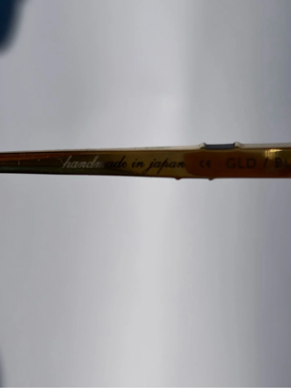 Leisure Society “Antibes” Eyeglass Frame in 24K gold plate over titanium